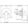 Комплект гигиенического душа IDEAL STANDARD Ceraplan 2 B0040AA